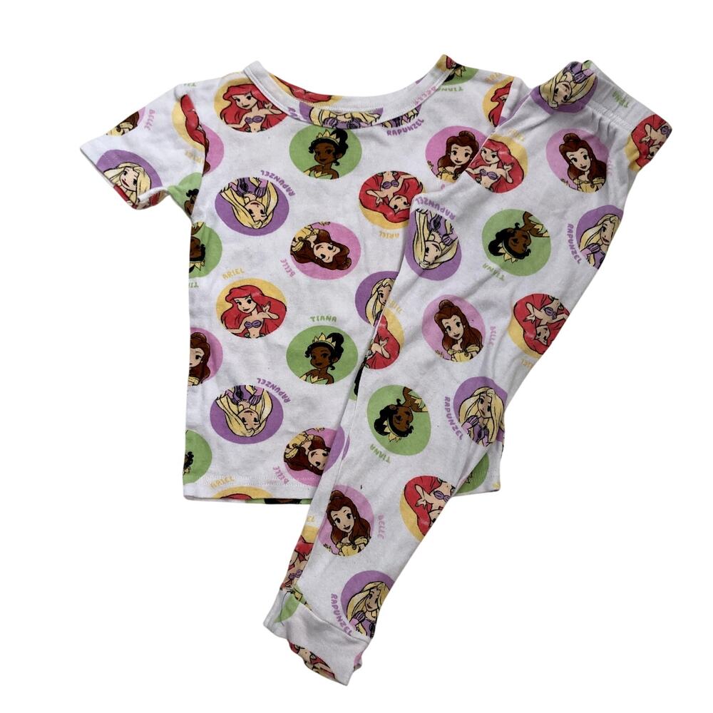 Disney Princess Two Piece Pajama Set 5T